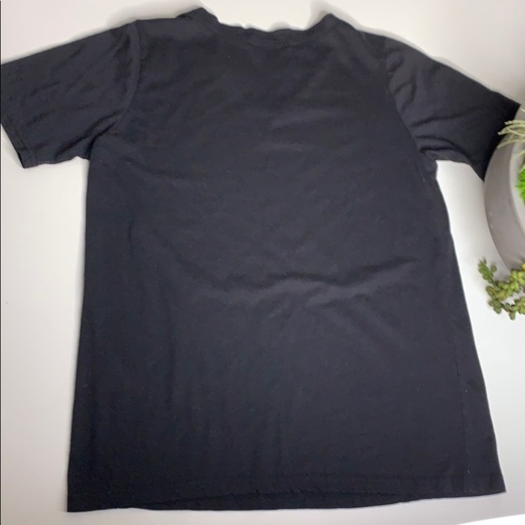Romi Story Black V Neck short sleeve T Shirt Small - Picture 6 of 6